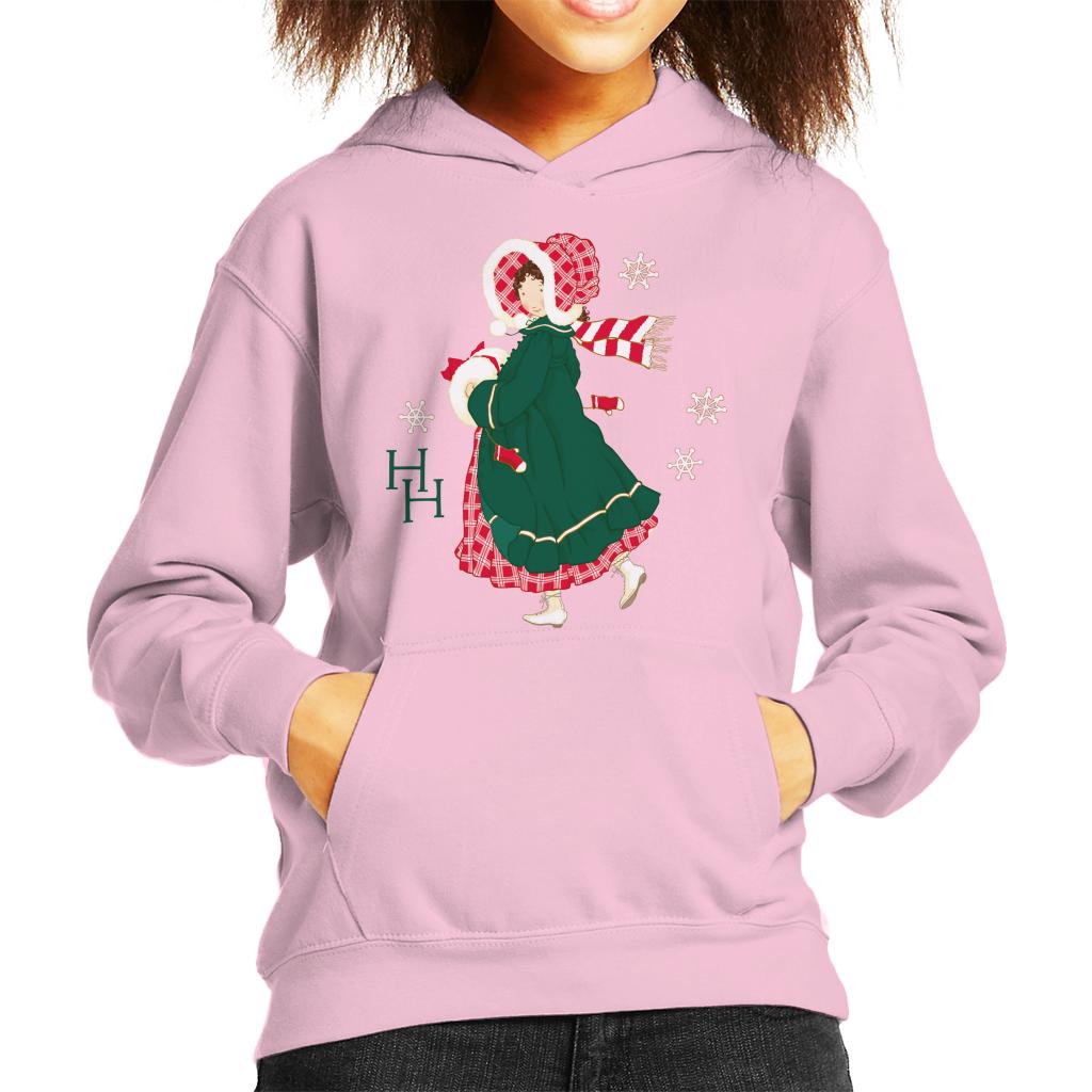 Holly Hobbie Christmas Dress Kid's Hooded Sweatshirt product image 10