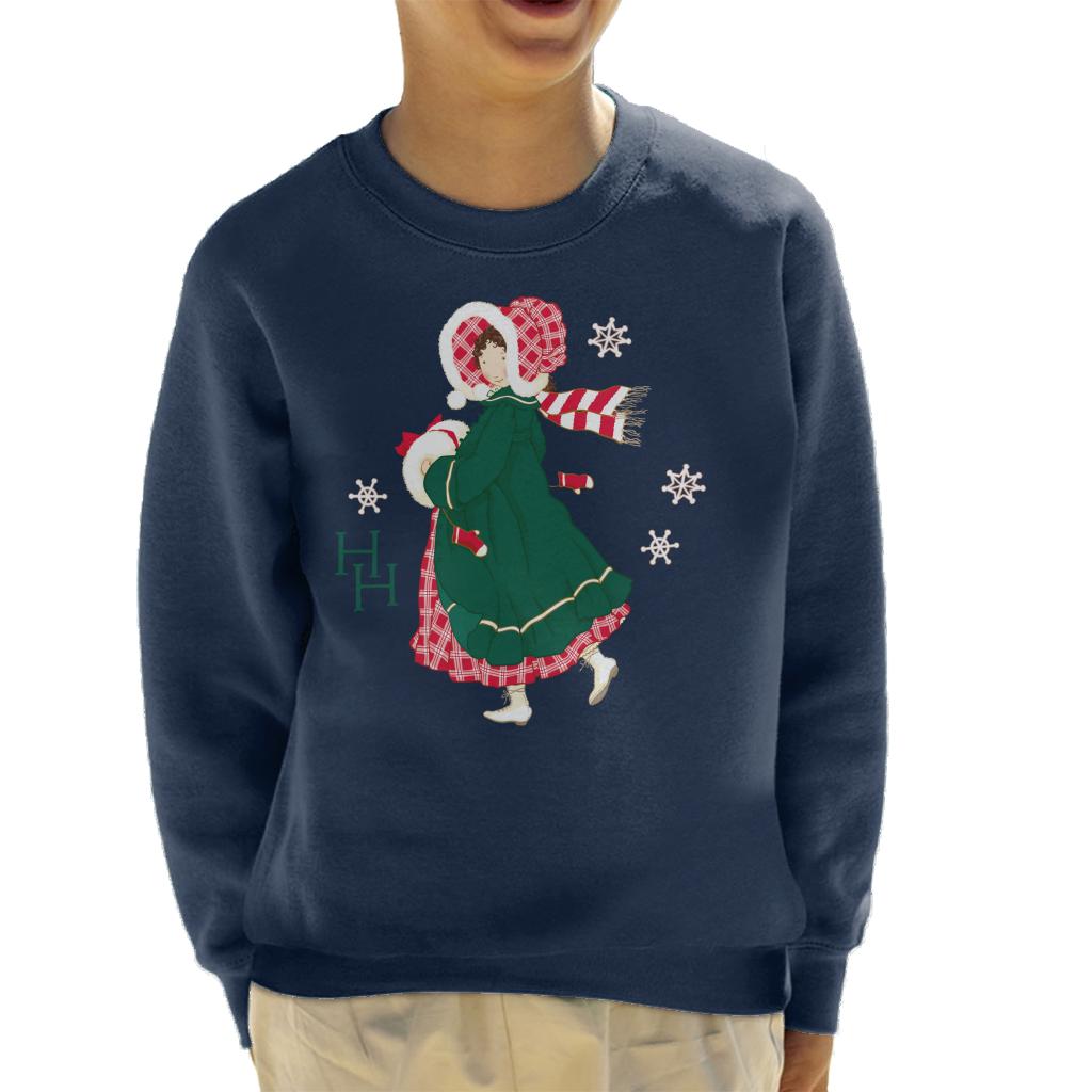 Holly Hobbie Christmas Dress Kid's Sweatshirt product image 4