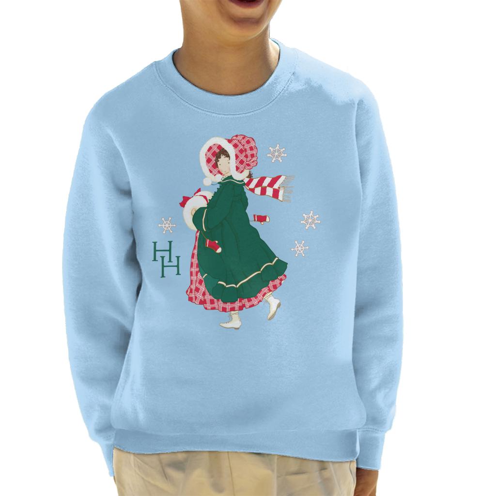 Holly Hobbie Christmas Dress Kid's Sweatshirt product image 6
