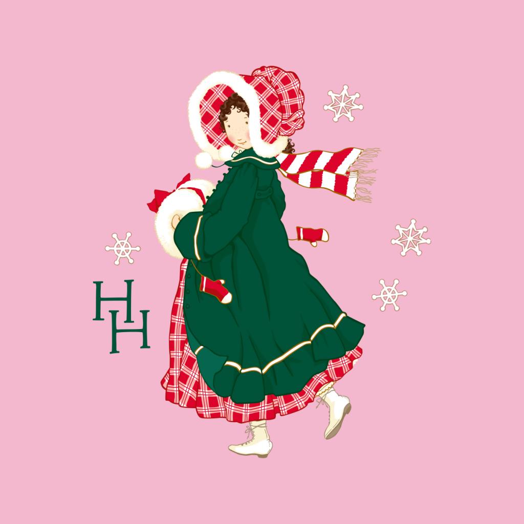 Holly Hobbie Christmas Dress Women's Hooded Sweatshirt product image 9