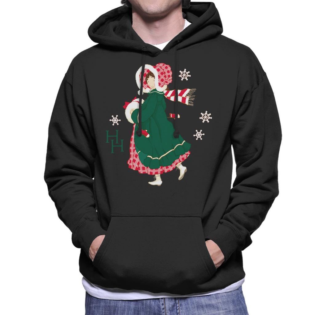 Holly Hobbie Christmas Dress Men's Hooded Sweatshirt product image 1