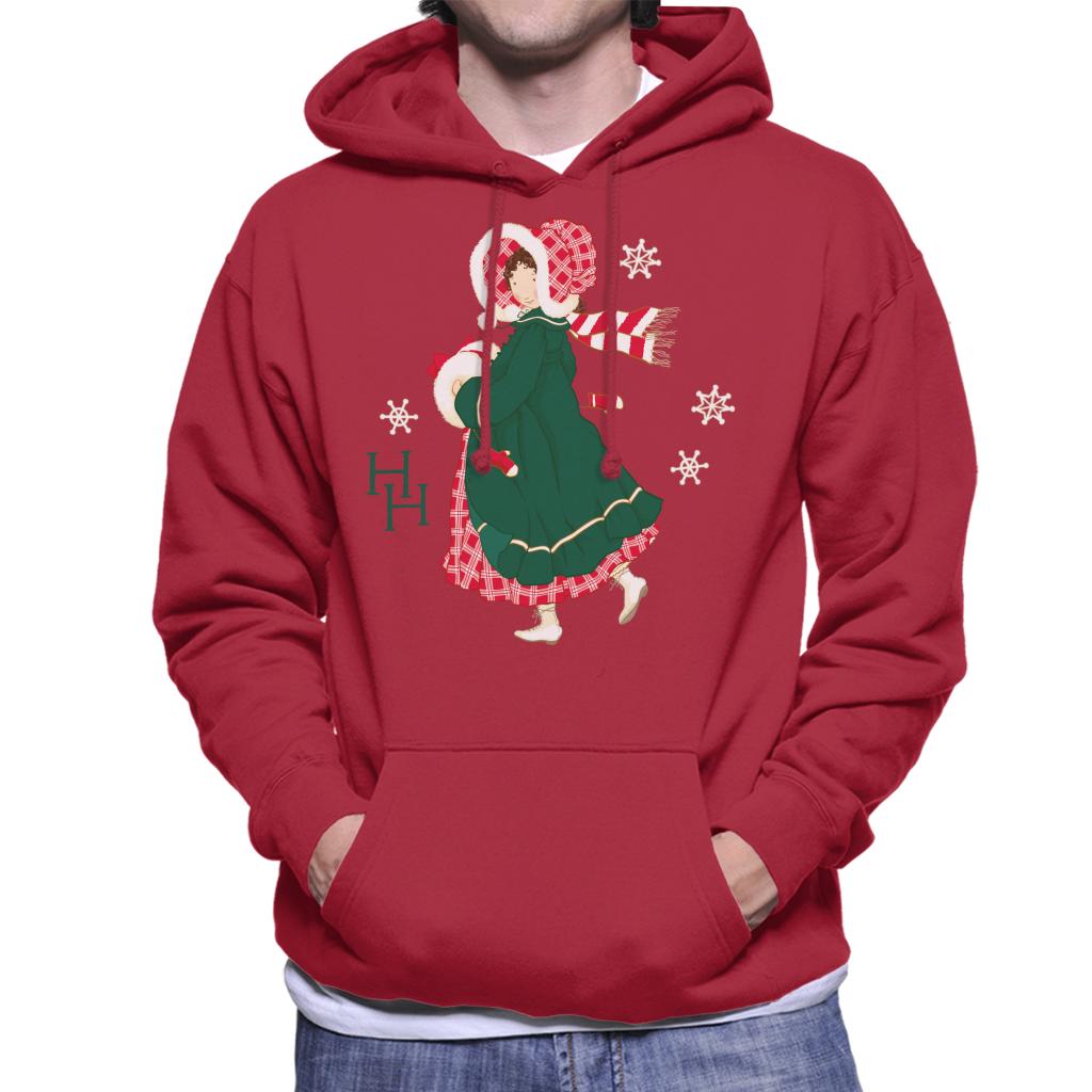 Holly Hobbie Christmas Dress Men's Hooded Sweatshirt product image 8