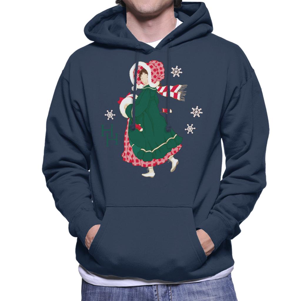 Holly Hobbie Christmas Dress Men's Hooded Sweatshirt product image 4