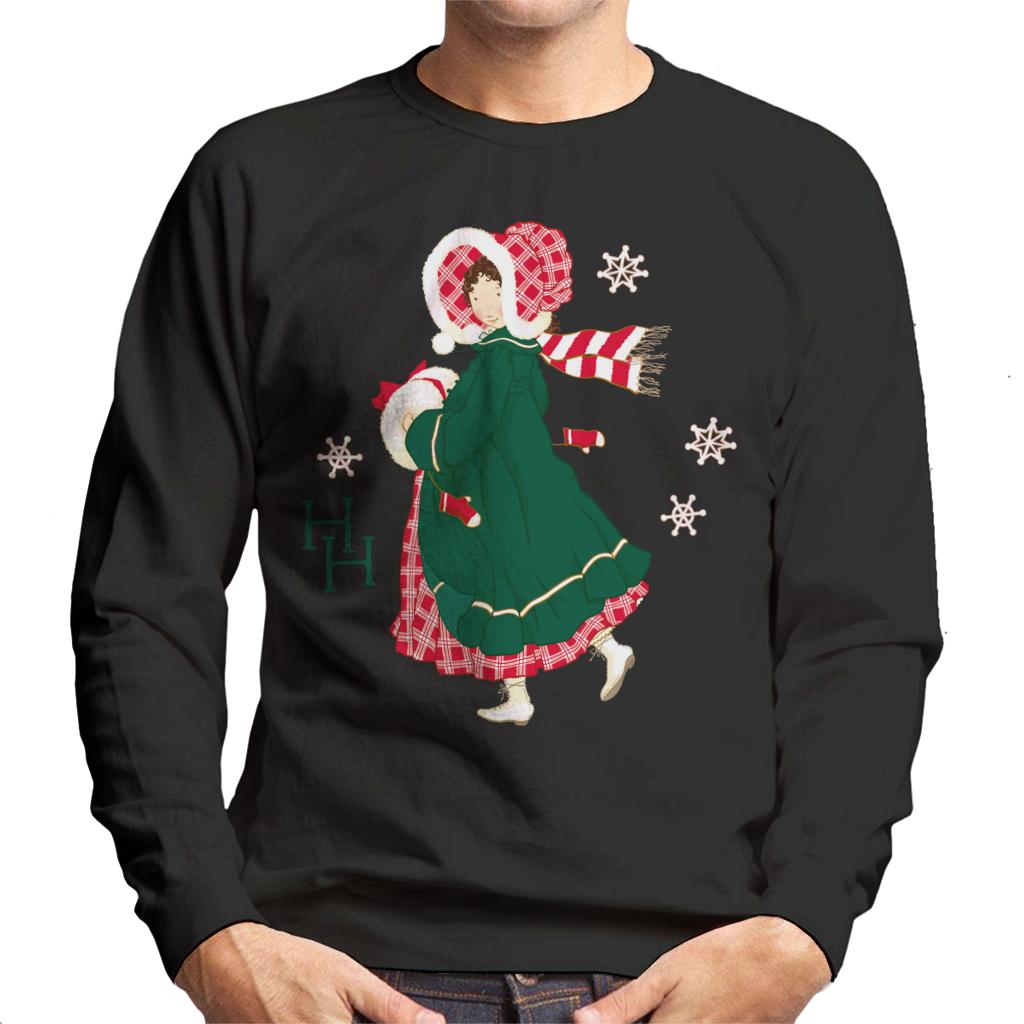 Holly Hobbie Christmas Dress Men's Sweatshirt product image 1