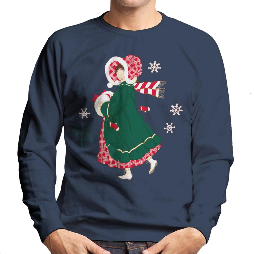 Holly Hobbie Christmas Dress Men's Sweatshirt product image 4