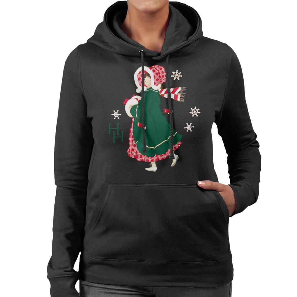 Holly Hobbie Christmas Dress Women's Hooded Sweatshirt product image 1