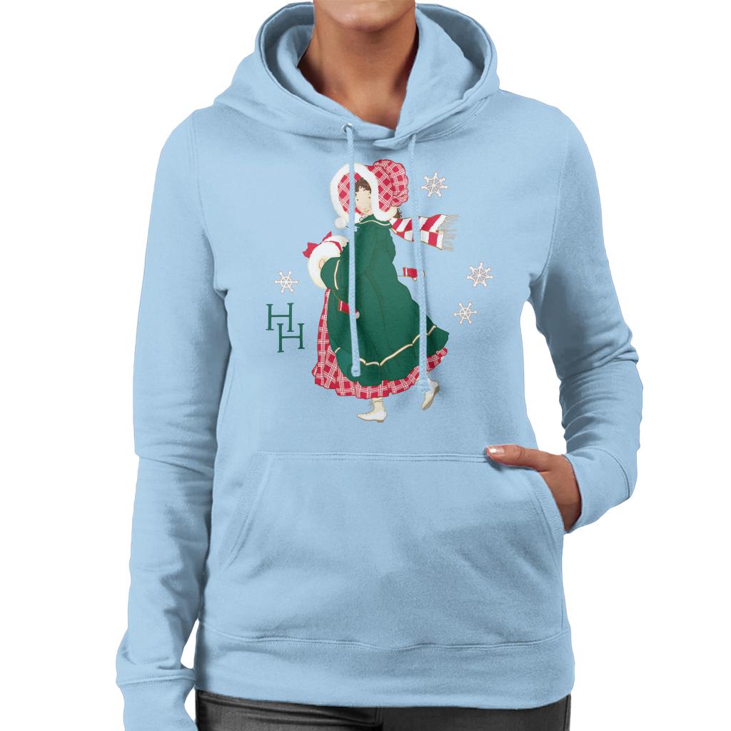 Holly Hobbie Christmas Dress Women's Hooded Sweatshirt product image 6