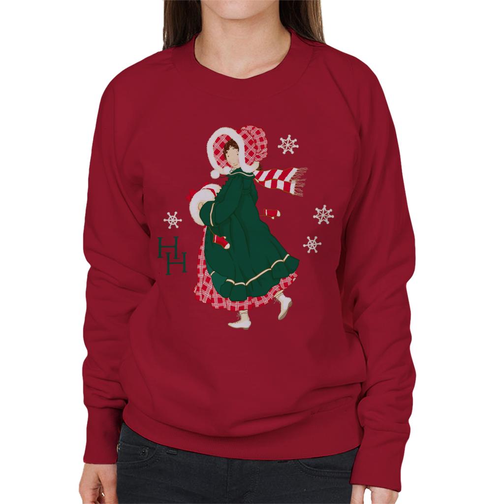 Holly Hobbie Christmas Dress Women's Sweatshirt product image 8