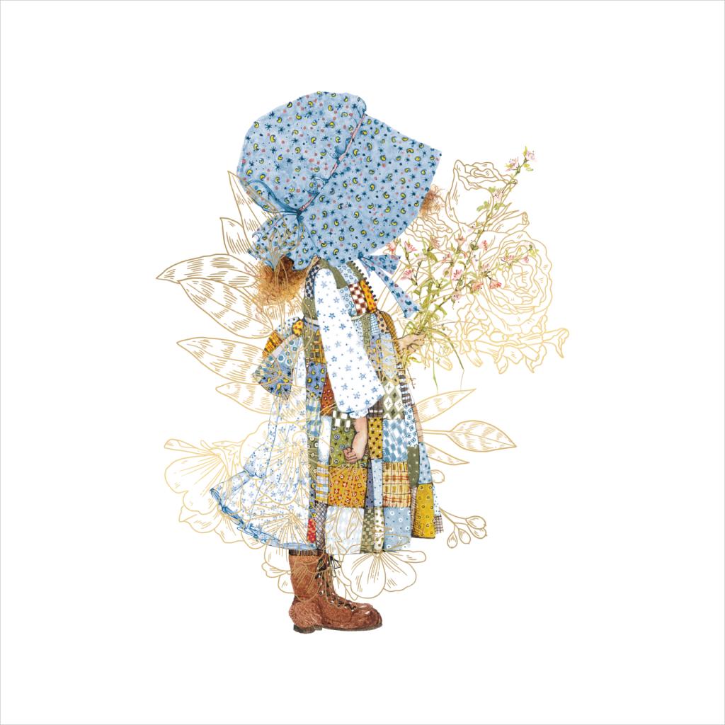 Holly Hobbie Classic Hat And Flowers Kid's Sweatshirt
