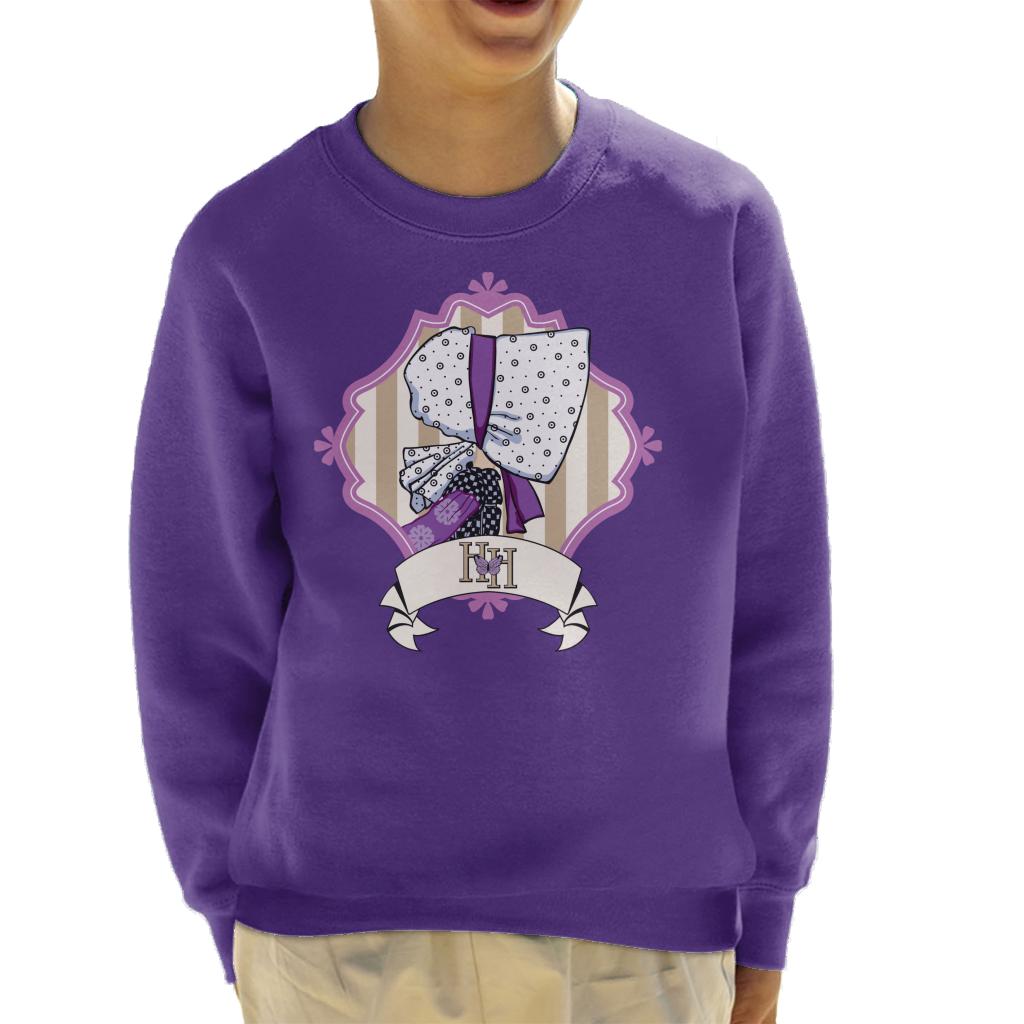 Holly Hobbie Classic Bonnet Side Profile Kid's Sweatshirt product image 6