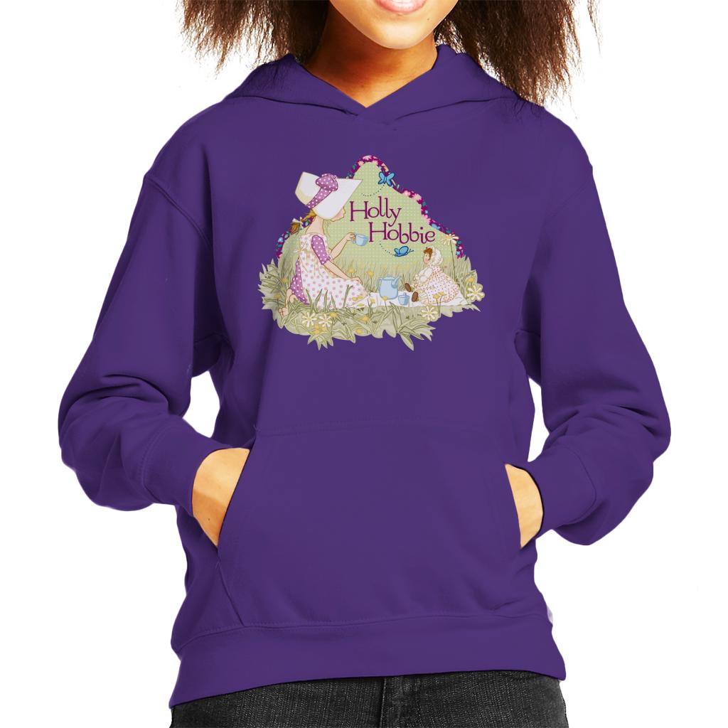 Holly Hobbie Classic Tea Party Kid's Hooded Sweatshirt product image 4