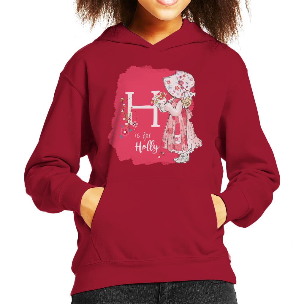 Holly Hobbie Classic H Is For Kid's Hooded Sweatshirt product image 6