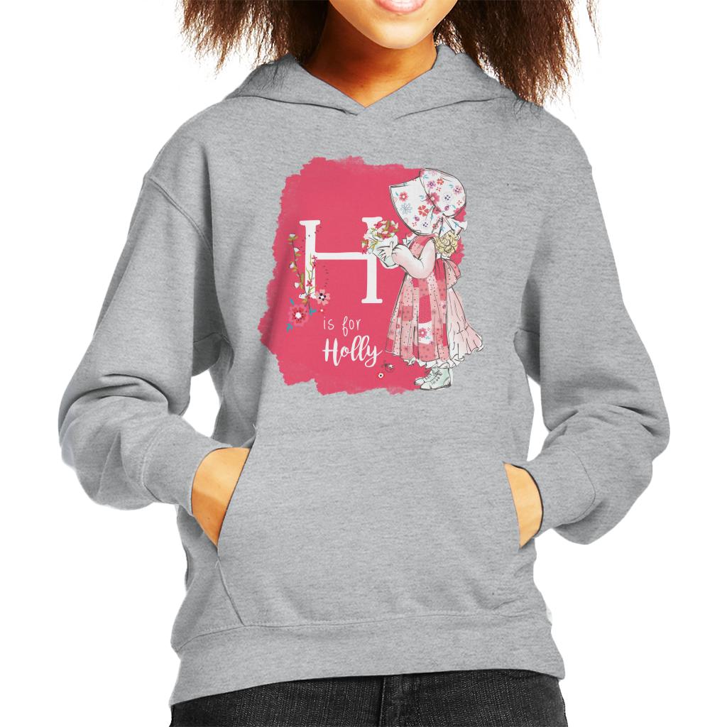 Holly Hobbie Classic H Is For Kid's Hooded Sweatshirt product image 1