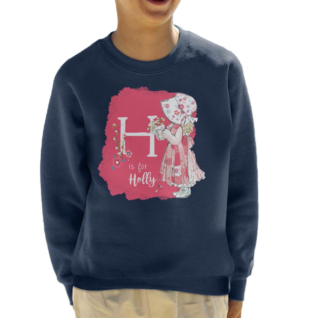Holly Hobbie Classic H Is For Kid's Sweatshirt product image 4