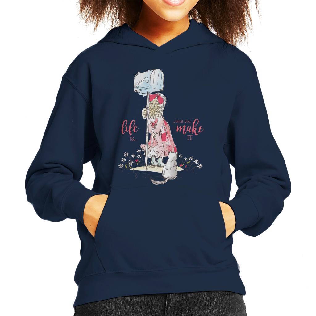 Holly Hobbie Classic Life Is What You Make It Kid's Hooded product image 1