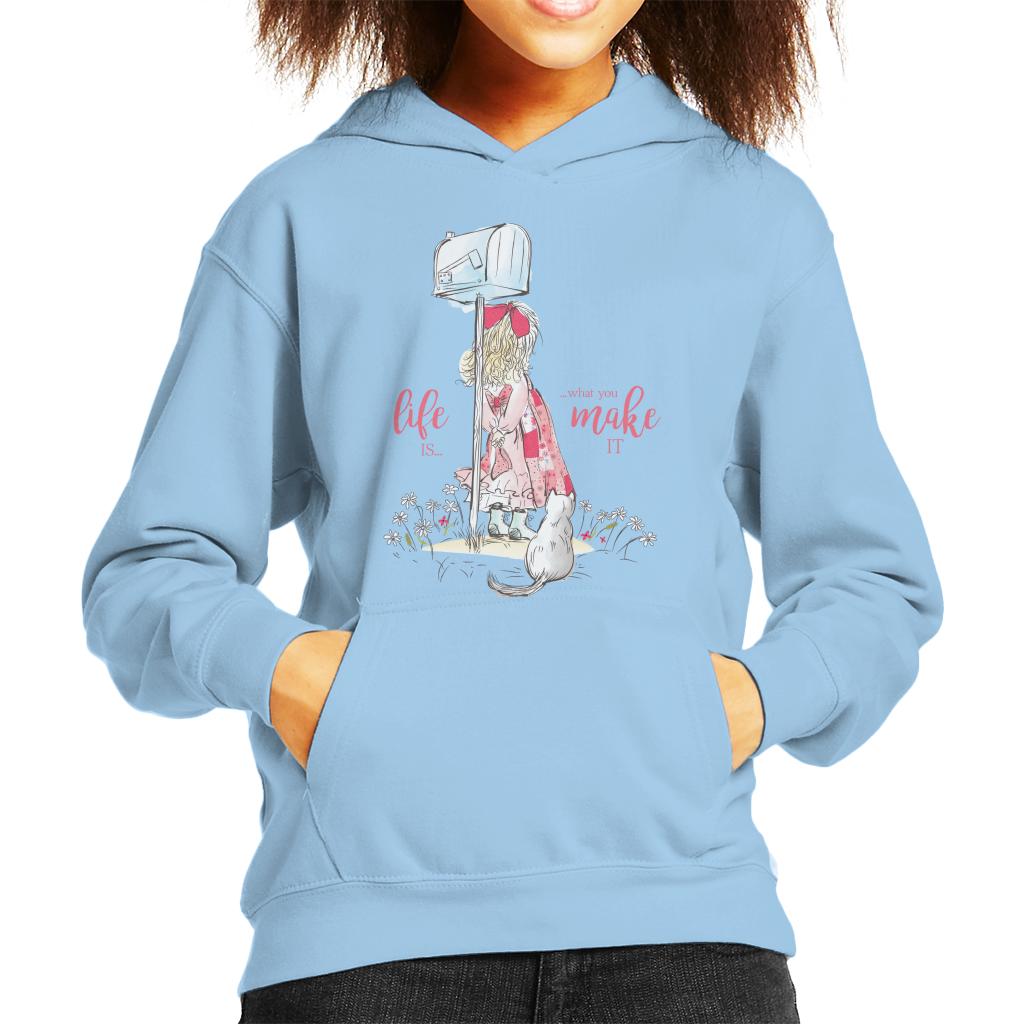 Holly Hobbie Classic Life Is What You Make It Kid's Hooded product image 4