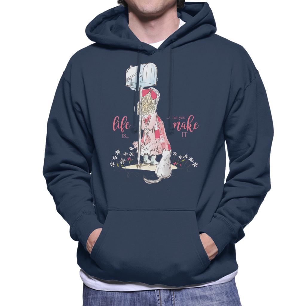 Holly Hobbie Classic Life Is What You Make It Men's Hooded product image 4