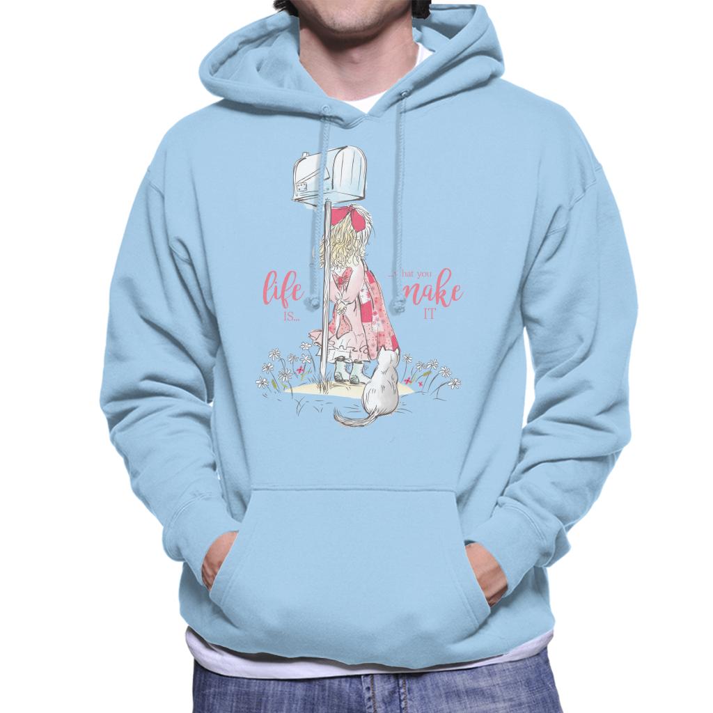 Holly Hobbie Classic Life Is What You Make It Men's Hooded product image 6