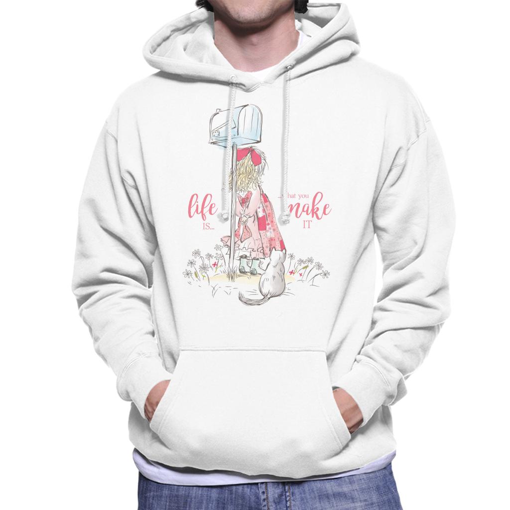 Holly Hobbie Classic Life Is What You Make It Men's Hooded product image 1