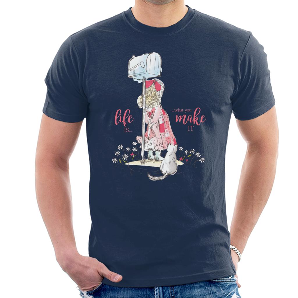 Holly Hobbie Classic Life Is What You Make It Men's T-Shirt product image 4