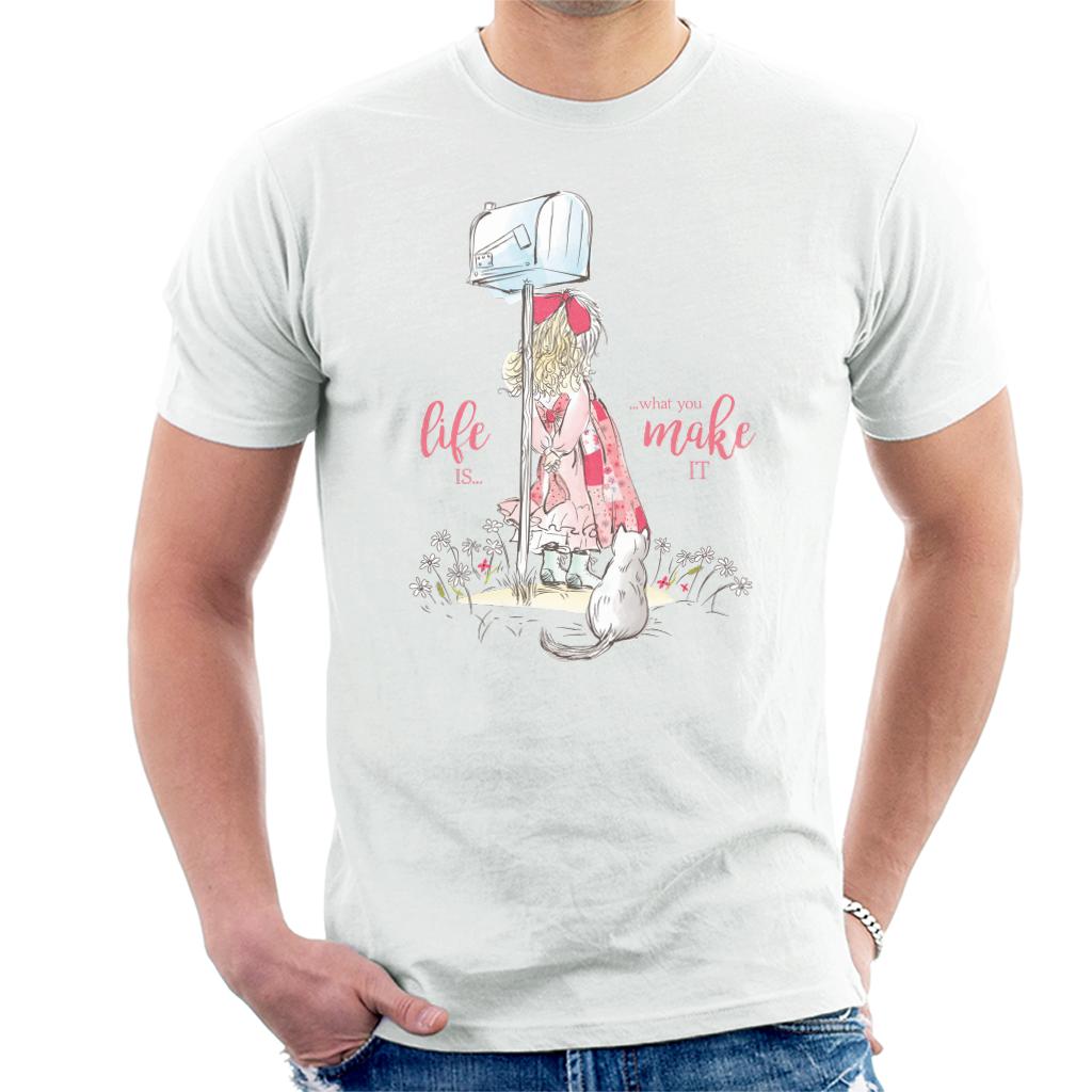 Holly Hobbie Classic Life Is What You Make It Men's T-Shirt product image 1