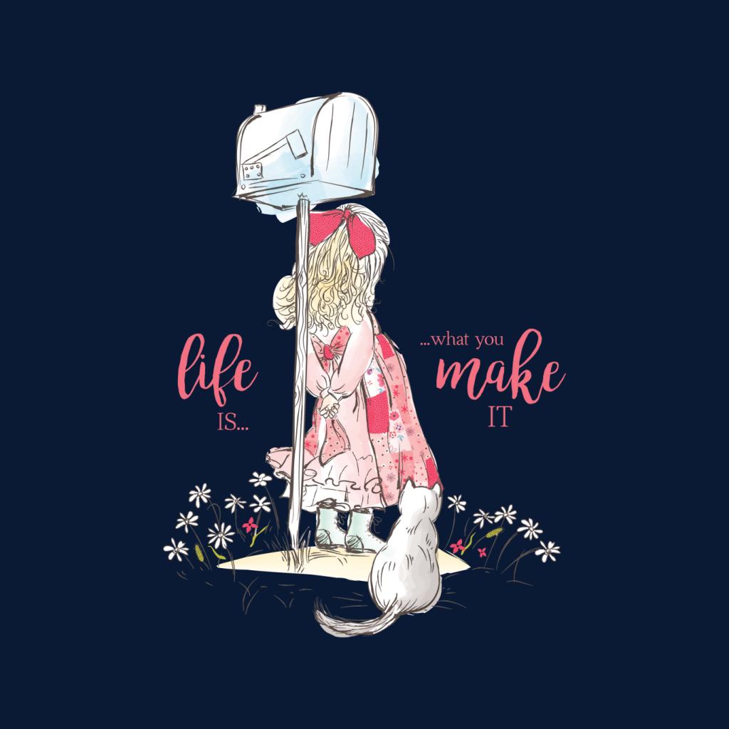 Holly Hobbie Classic Life Is What You Make It Men's T-Shirt product image 5