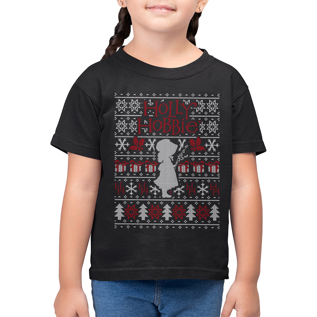 Holly Hobbie Heritage Christmas Silhouette Kid's T-Shirt product image 1