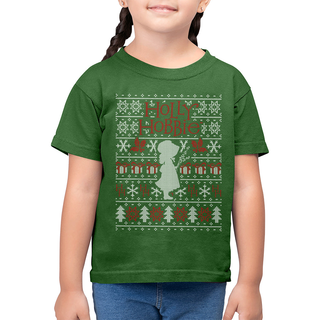 Holly Hobbie Heritage Christmas Silhouette Kid's T-Shirt product image 6