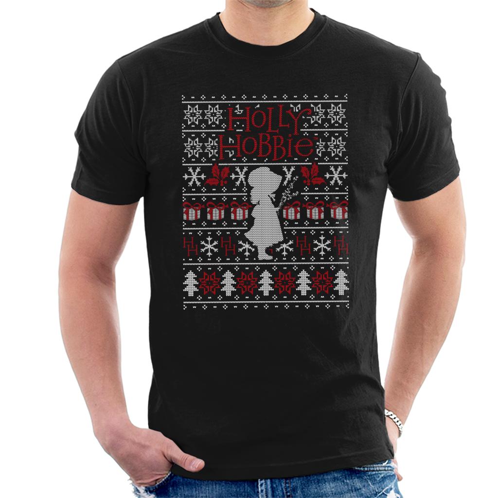 Holly Hobbie Heritage Christmas Silhouette Men's T-Shirt product image 1