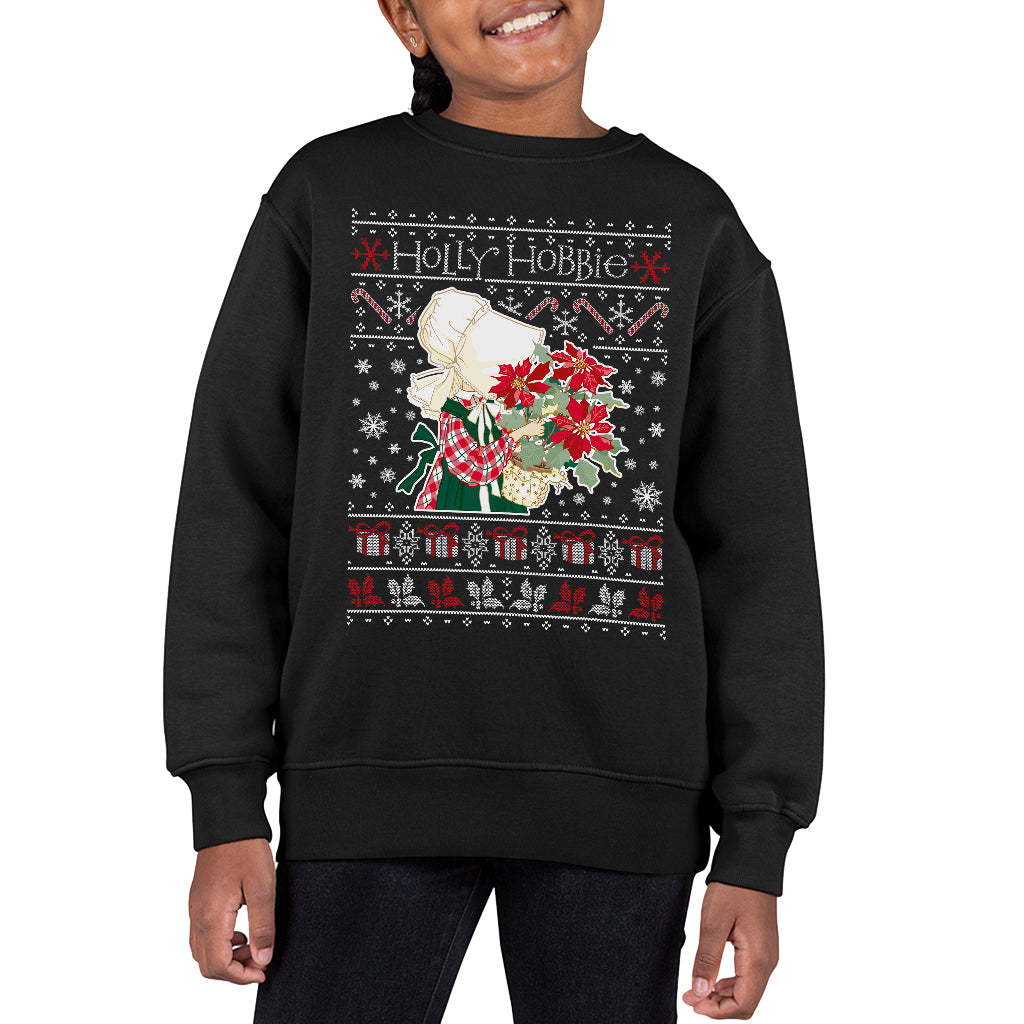 Holly Hobbie Heritage Christmas Kid's Sweatshirt product image 1