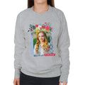 Holly Hobbie Be The Change Floral Border Women's Sweatshirt product image 1