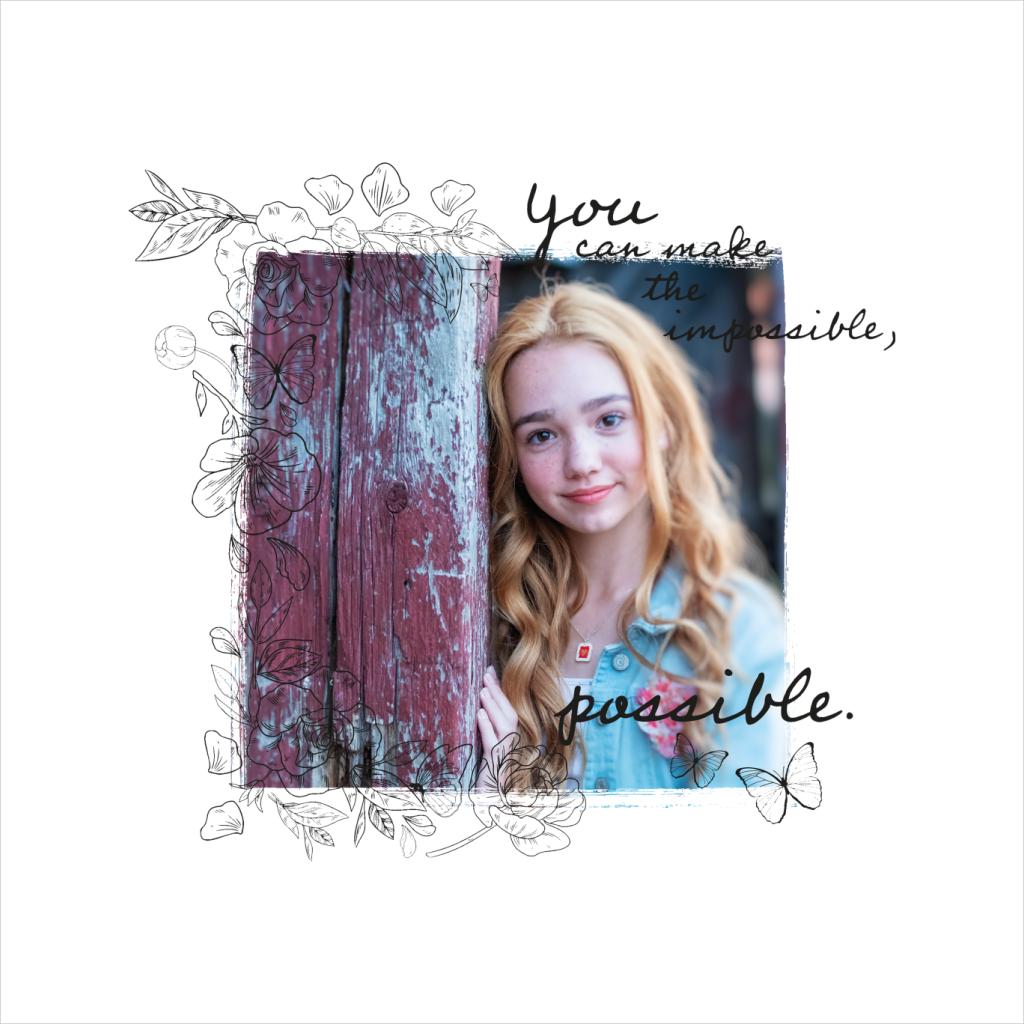 Holly Hobbie You Can Make The Impossible Possible Dark Text product image 2