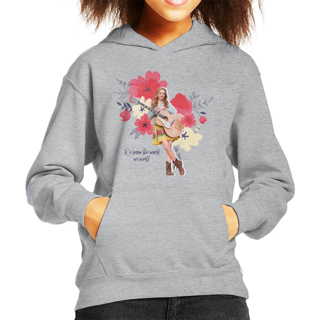 Holly Hobbie We Know The World We Want Kid's Hooded product image 1