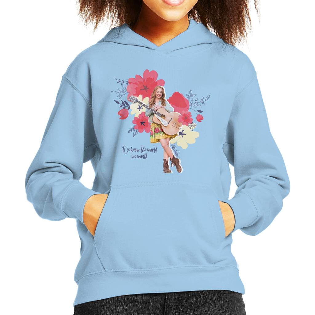 Holly Hobbie We Know The World We Want Kid's Hooded product image 4