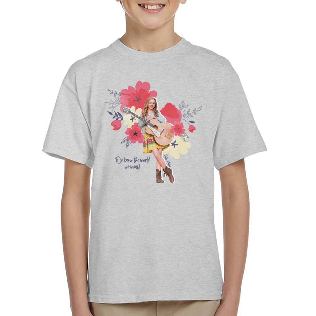 Holly Hobbie We Know The World We Want Kid's T-Shirt product image 1