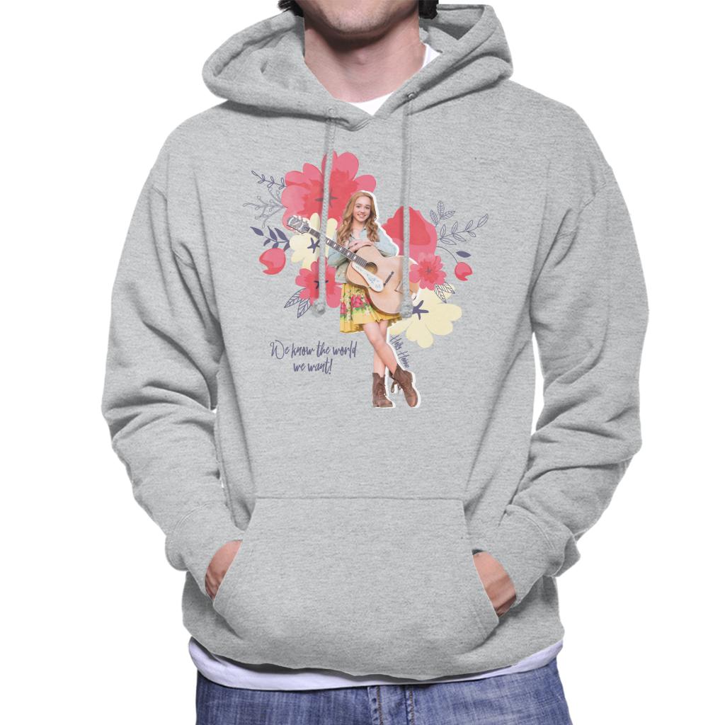 Holly Hobbie We Know The World We Want Men's Hooded product image 1