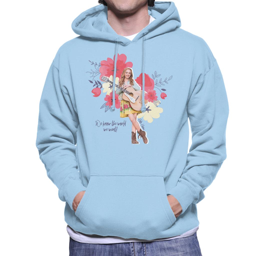 Holly Hobbie We Know The World We Want Men's Hooded product image 4