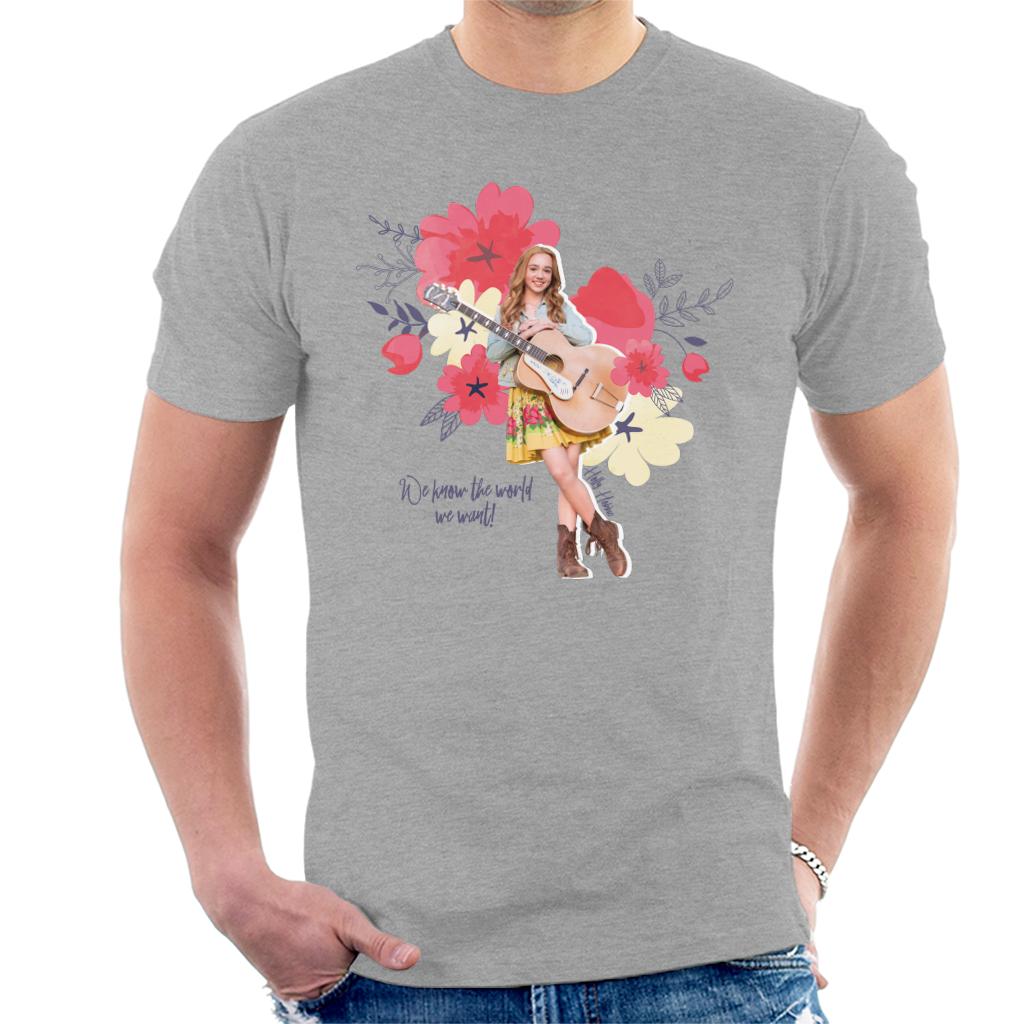 Holly Hobbie We Know The World We Want Men's T-Shirt product image 1