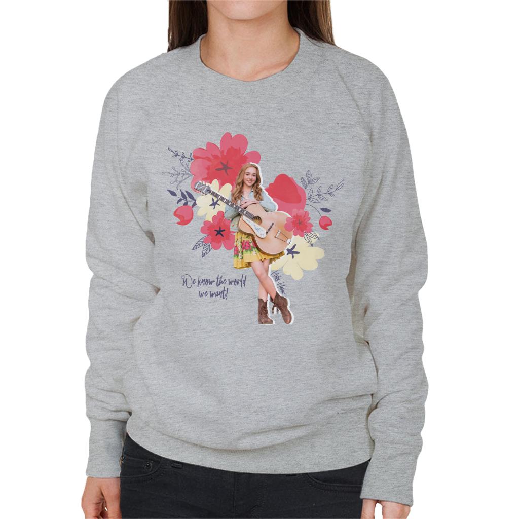 Holly Hobbie We Know The World We Want Women's Sweatshirt product image 1
