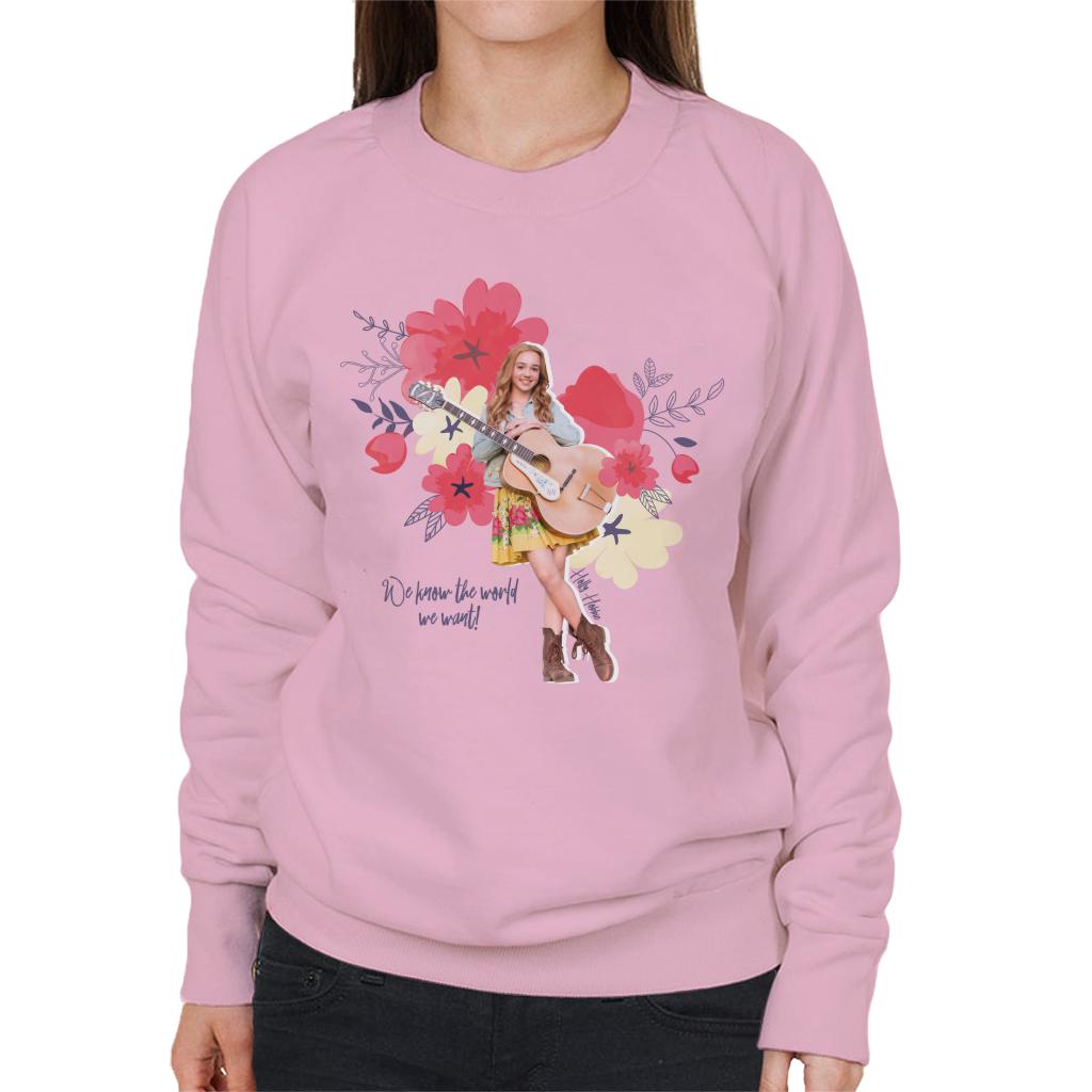 Holly Hobbie We Know The World We Want Women's Sweatshirt product image 6