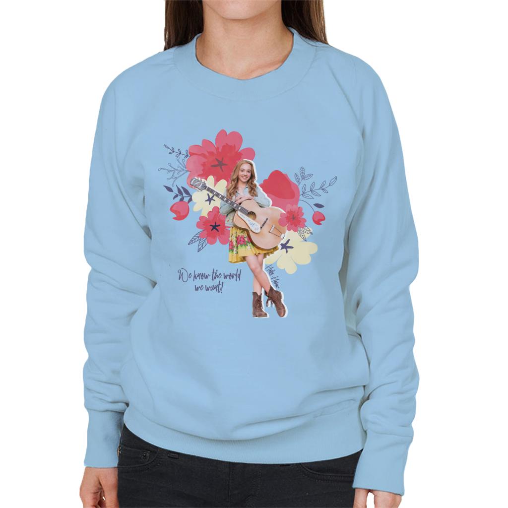 Holly Hobbie We Know The World We Want Women's Sweatshirt product image 4