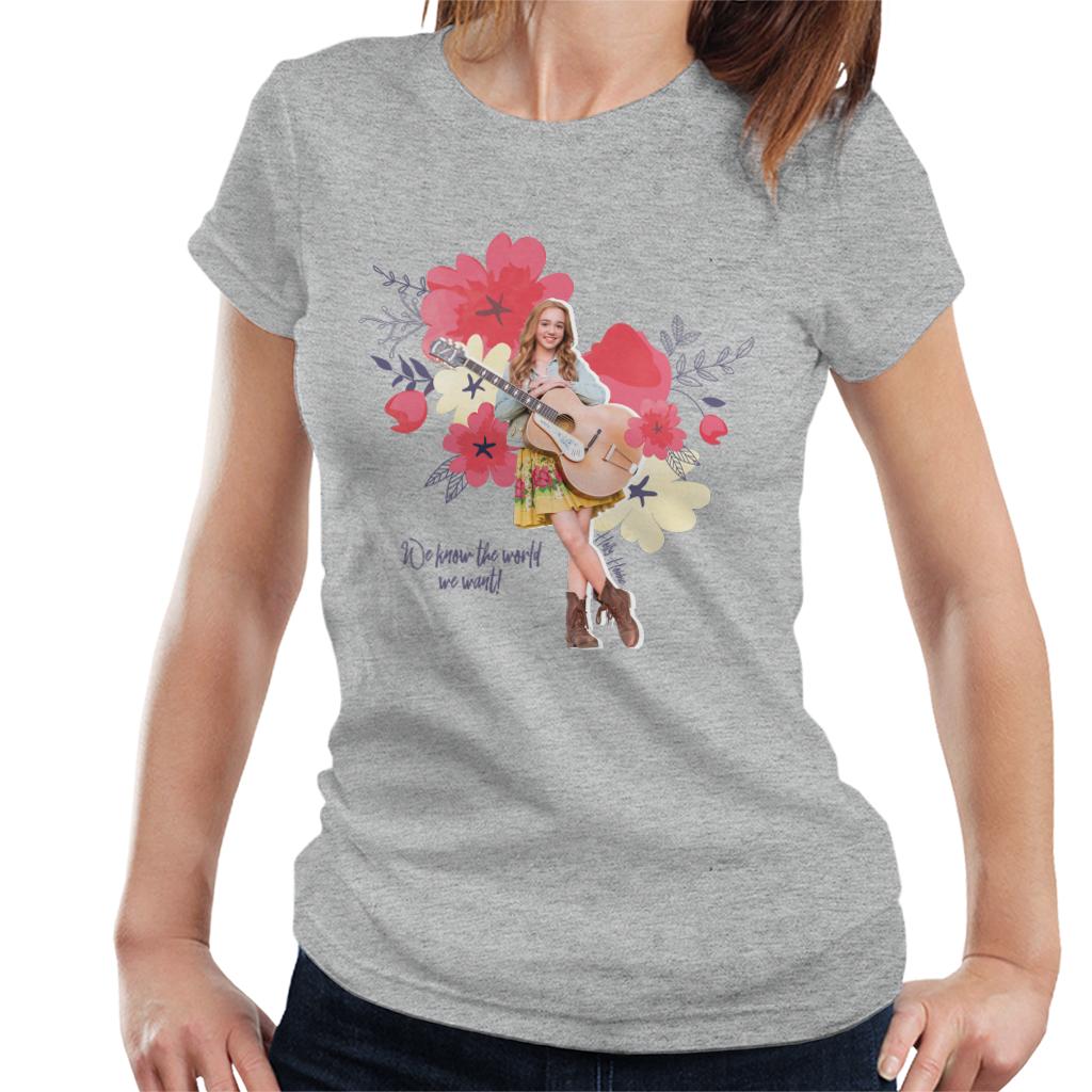 Holly Hobbie We Know The World We Want Women's T-Shirt product image 1
