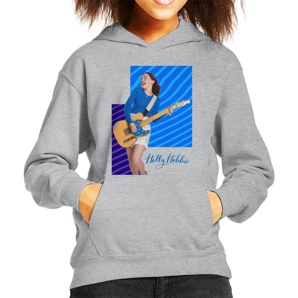 Holly Hobbie Playing Guitar Kid's Hooded Sweatshirt product image 1