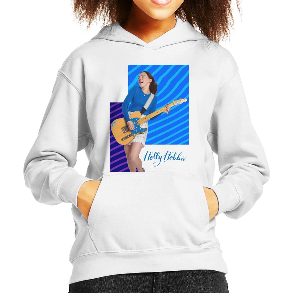Holly Hobbie Playing Guitar Kid's Hooded Sweatshirt product image 6