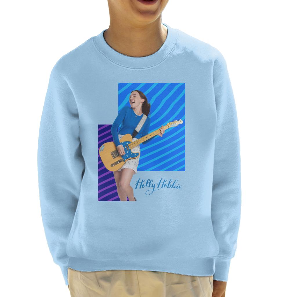 Holly Hobbie Playing Guitar Kid's Sweatshirt product image 4