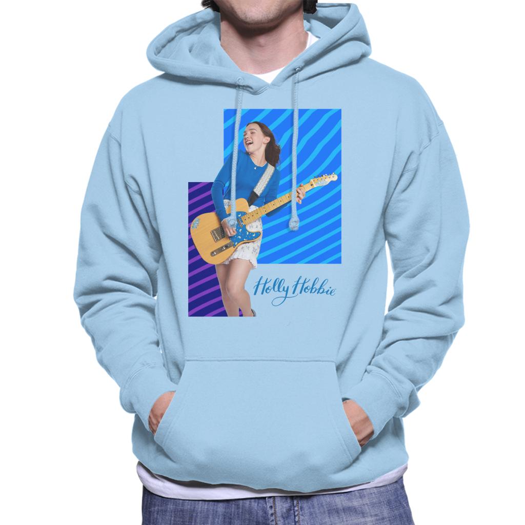 Holly Hobbie Playing Guitar Men's Hooded Sweatshirt product image 6