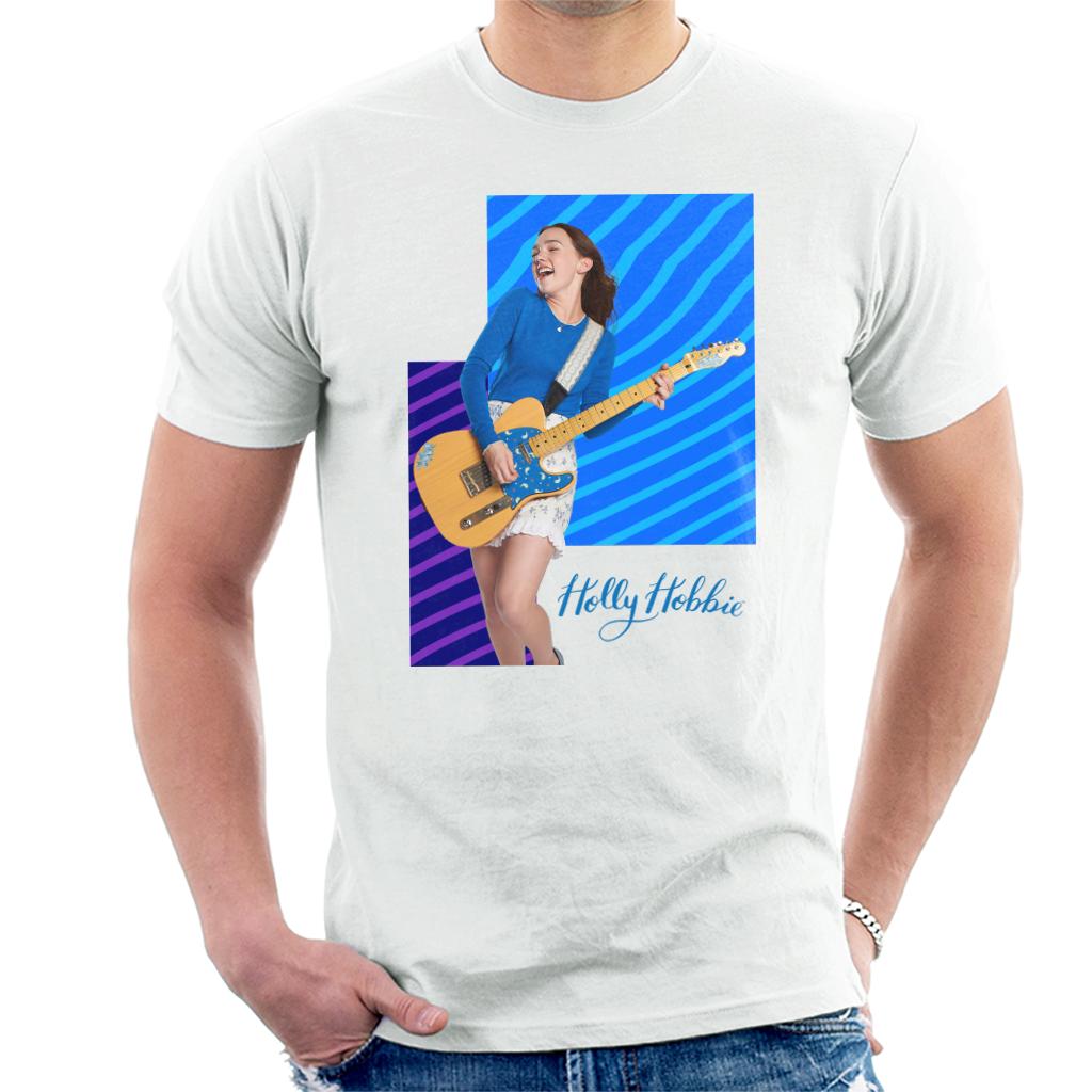 Holly Hobbie Playing Guitar Men's T-Shirt product image 4