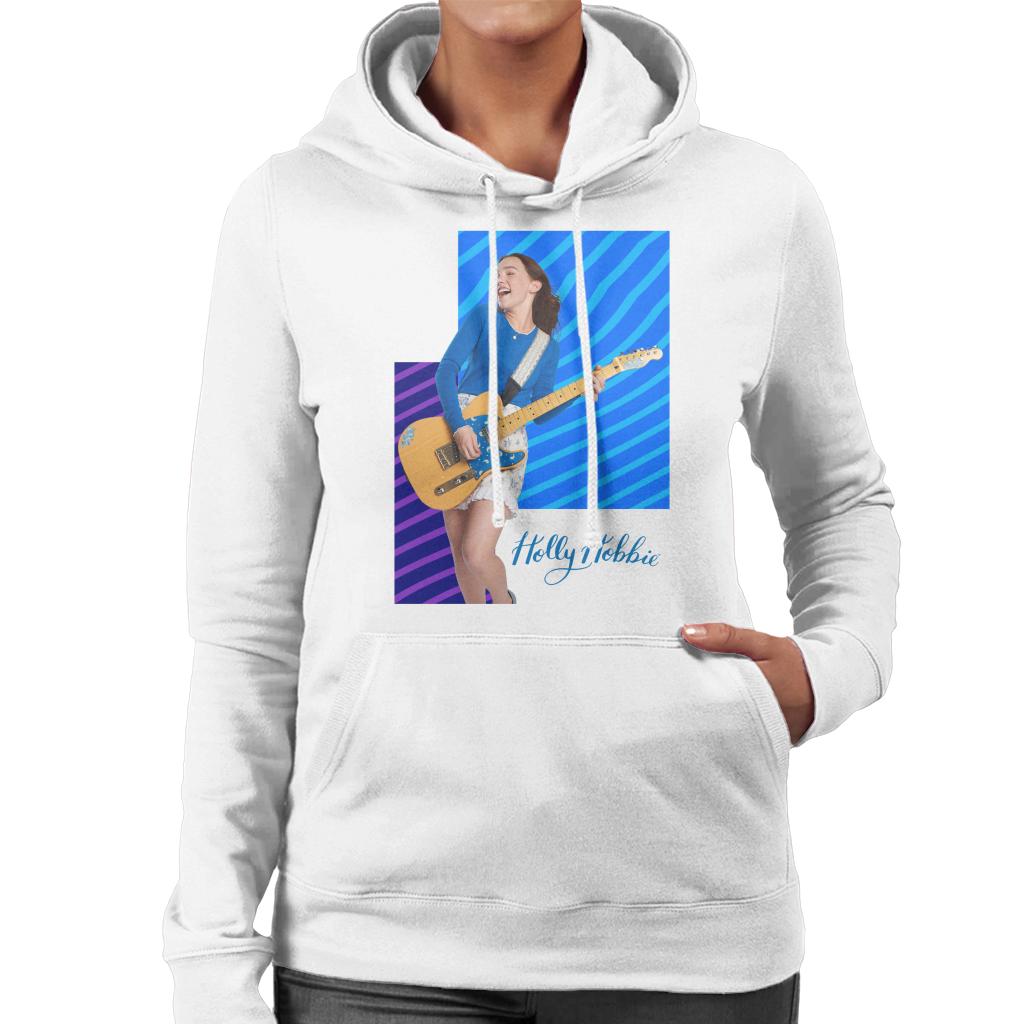 Holly Hobbie Playing Guitar Women's Hooded Sweatshirt product image 4