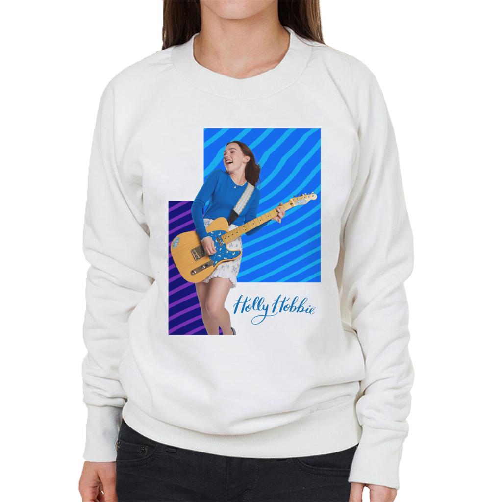 Holly Hobbie Playing Guitar Women's Sweatshirt product image 4