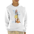 Holly Hobbie Blue Butterfly Silhouette Kid's Sweatshirt product image 1